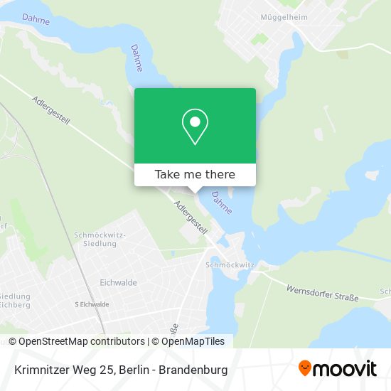 Krimnitzer Weg 25 map