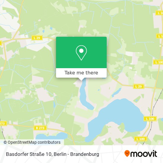 Карта Basdorfer Straße 10