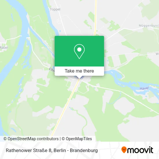 Карта Rathenower Straße 8