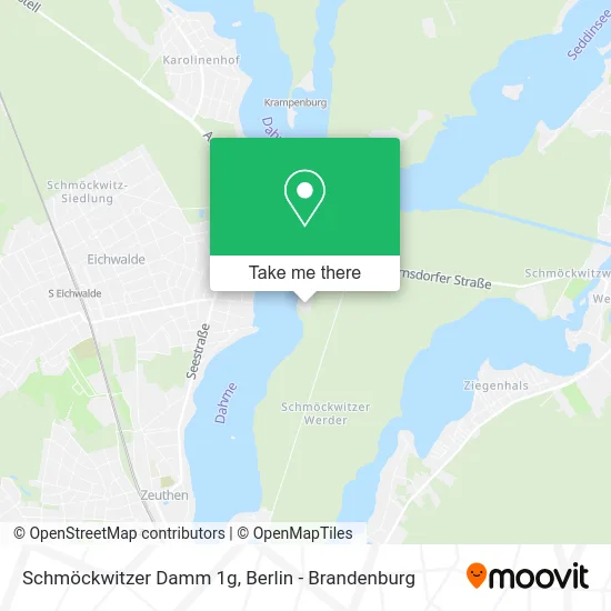 Карта Schmöckwitzer Damm 1g