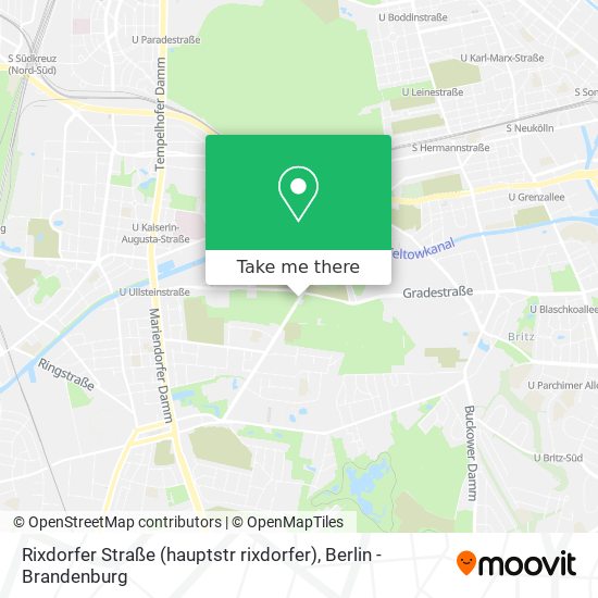 Rixdorfer Straße (hauptstr rixdorfer) map