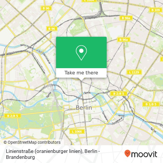 Linienstraße (oranienburger linien), Mitte, 10115 Berlin map