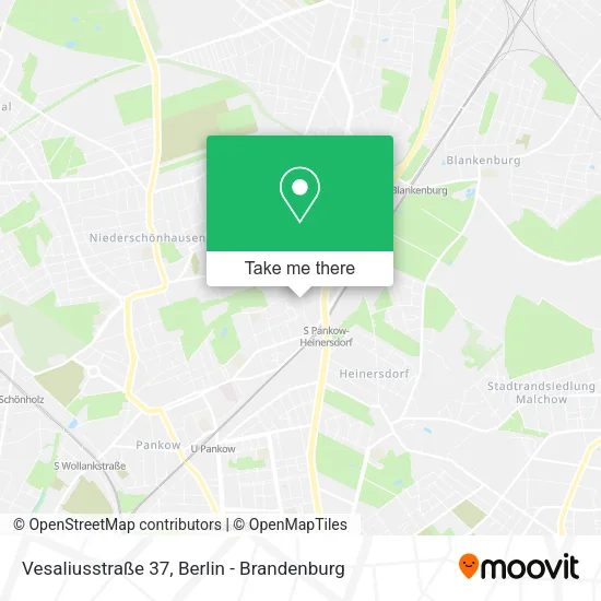 Vesaliusstraße 37 map