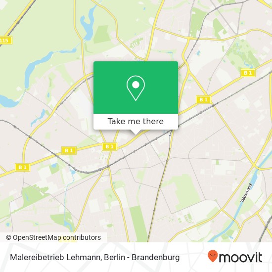 Malereibetrieb Lehmann, Berliner Straße 35A map