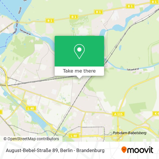 August-Bebel-Straße 89 map