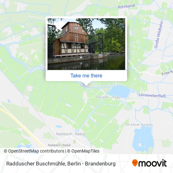 Radduscher Buschmühle map