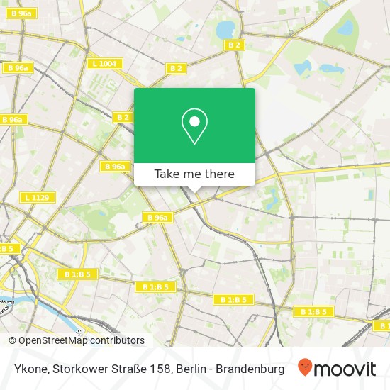 Ykone, Storkower Straße 158 map