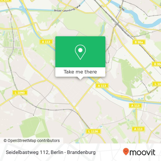 Seidelbastweg 112, Rudow, 12357 Berlin map