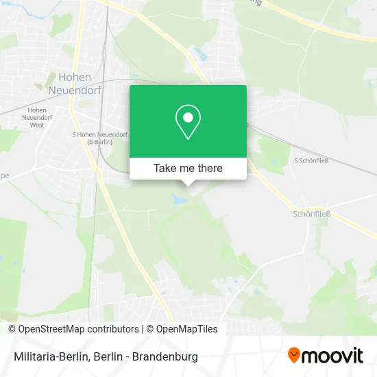 Militaria-Berlin map