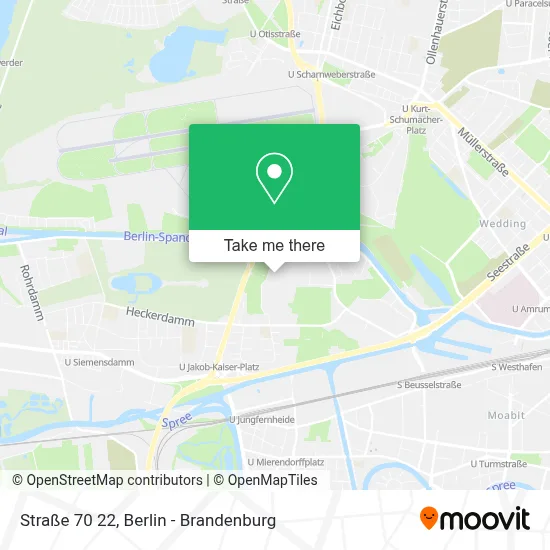 Straße 70 22 map