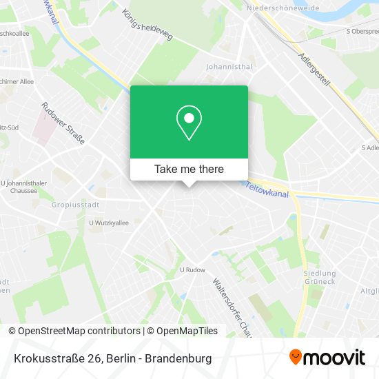 Krokusstraße 26 map