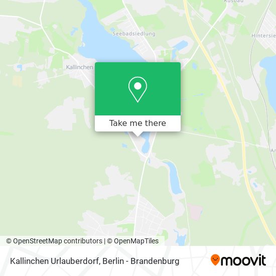 Kallinchen Urlauberdorf map