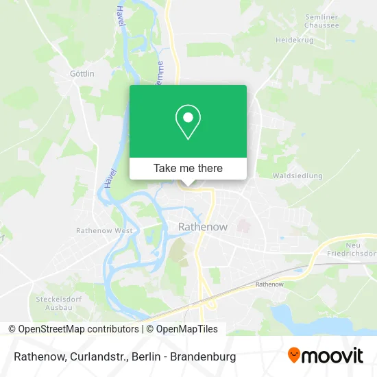 Карта Rathenow, Curlandstr.