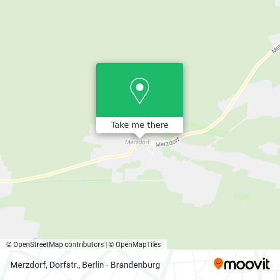 Merzdorf, Dorfstr. map