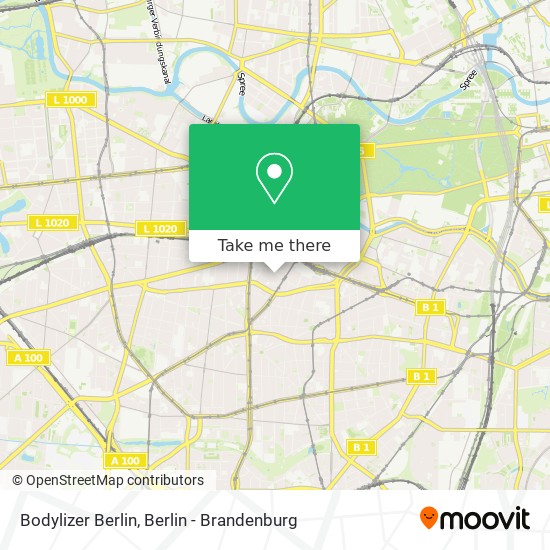Карта Bodylizer Berlin