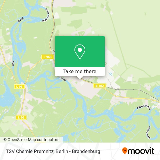 TSV Chemie Premnitz map