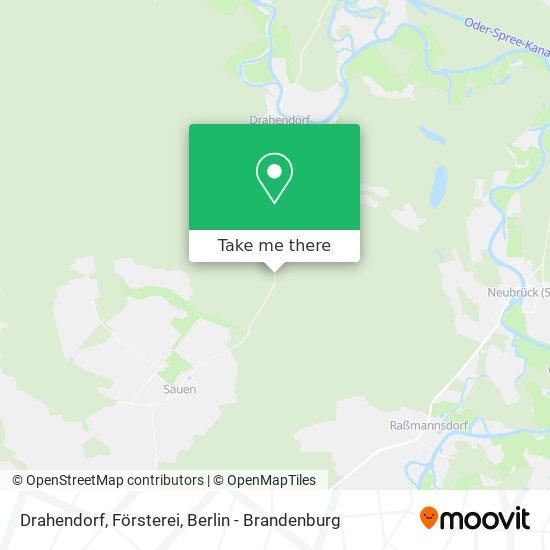 Drahendorf, Försterei map