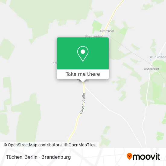 Tüchen map
