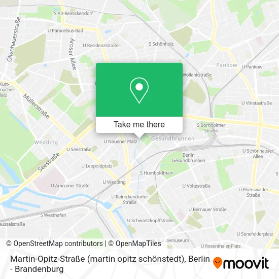 Карта Martin-Opitz-Straße (martin opitz schönstedt)
