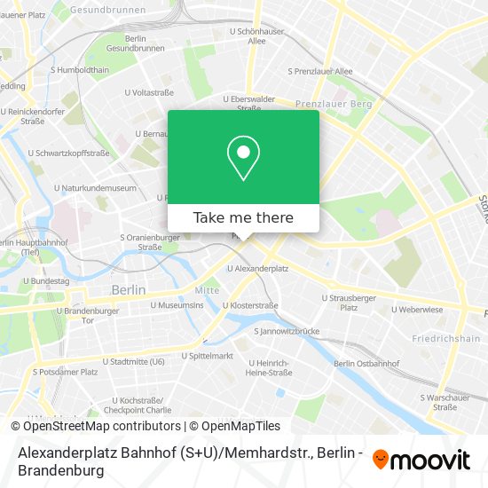 Alexanderplatz Bahnhof (S+U) / Memhardstr. map