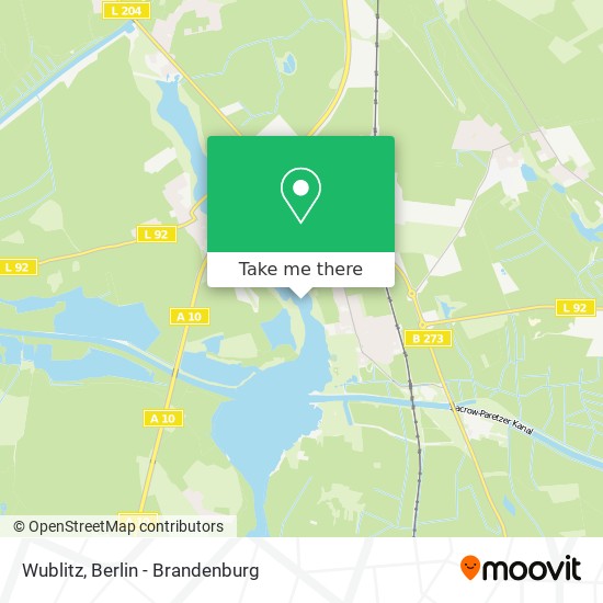 Wublitz map