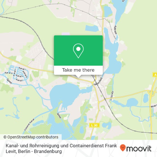 Kanal- und Rohrreinigung und Containerdienst Frank Levit, Berliner Straße 13 map
