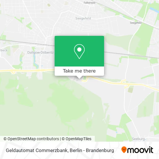 Geldautomat Commerzbank map