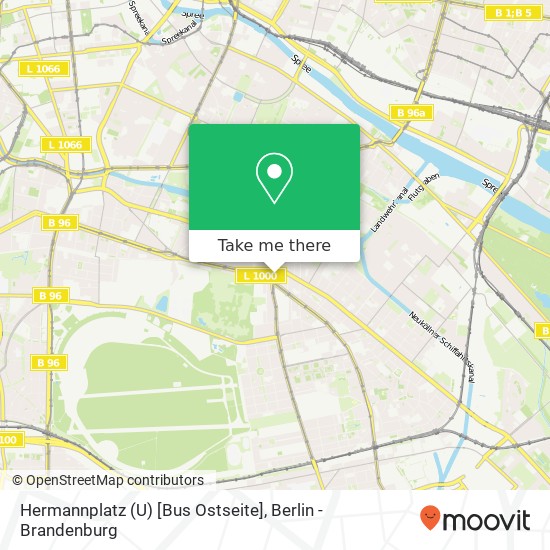 Hermannplatz (U) [Bus Ostseite] map