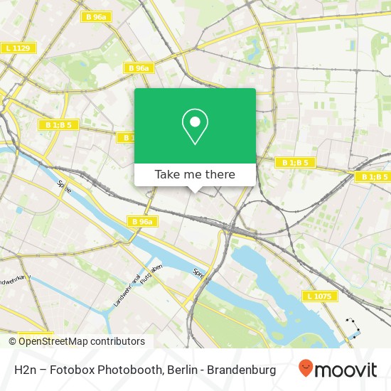 Карта H2n – Fotobox Photobooth, Seumestraße 30