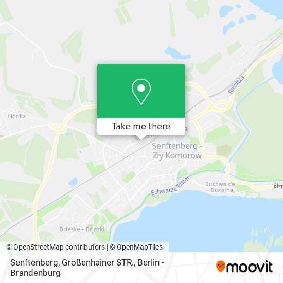 Senftenberg, Großenhainer STR. map