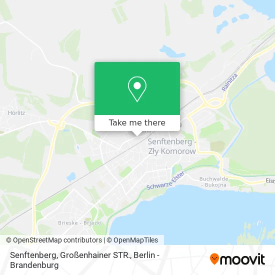 Карта Senftenberg, Großenhainer STR.