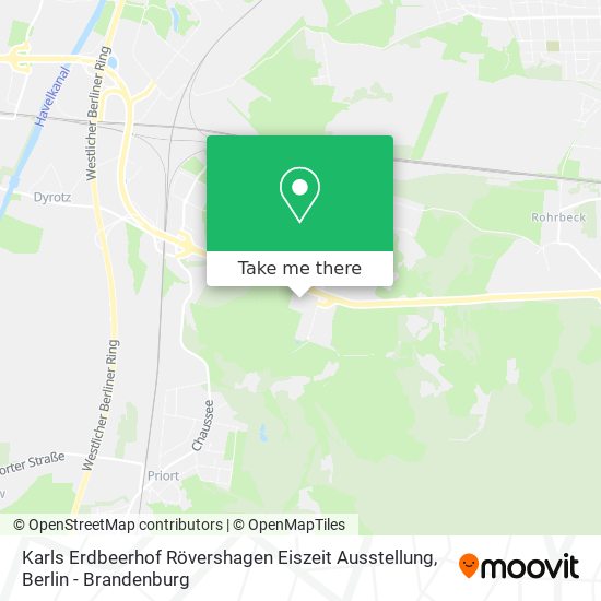 Karls Erdbeerhof Rövershagen Eiszeit Ausstellung map