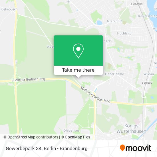 Gewerbepark 34 map