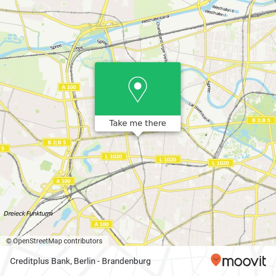 Creditplus Bank, Wilmersdorfer Straße 131 map