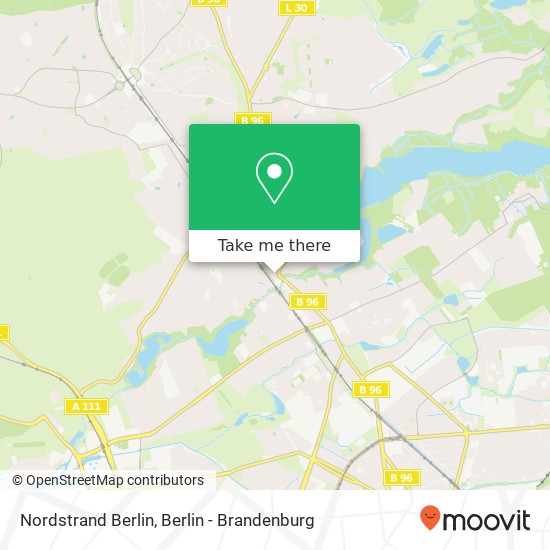 Nordstrand Berlin map