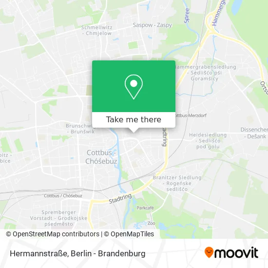 Карта Hermannstraße