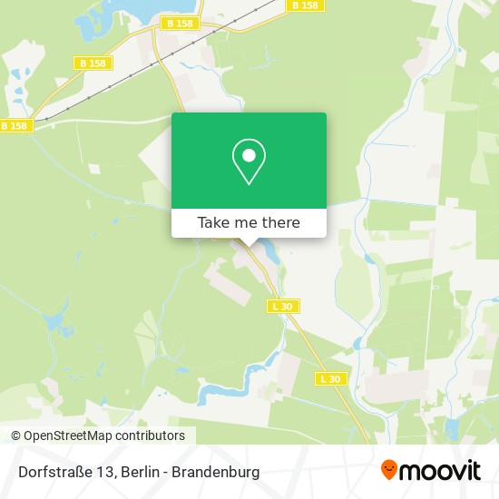 Карта Dorfstraße 13