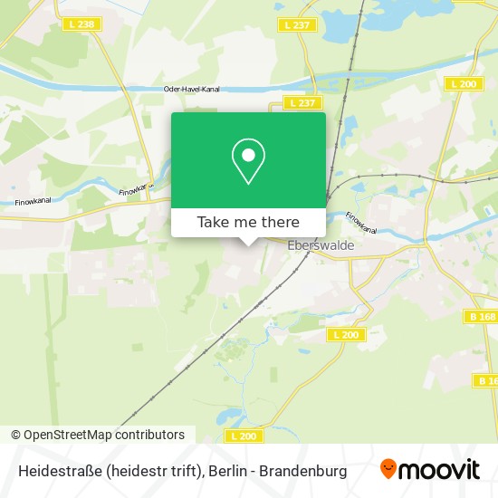 Heidestraße (heidestr trift) map