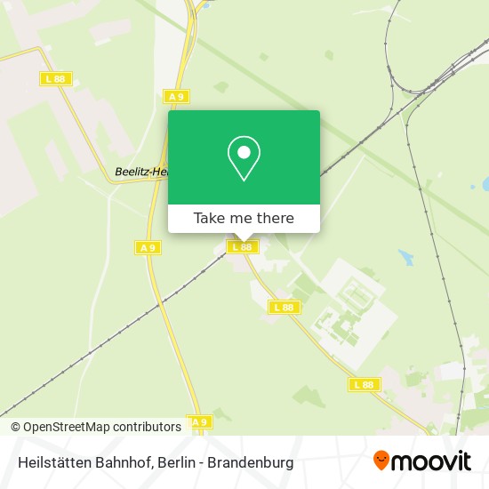Карта Heilstätten Bahnhof