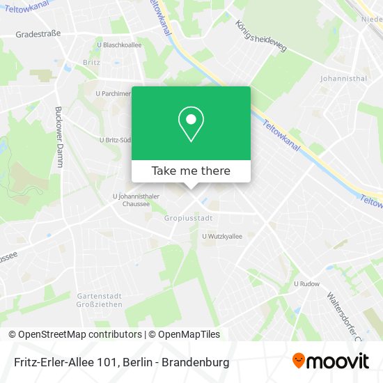 Fritz-Erler-Allee 101 map
