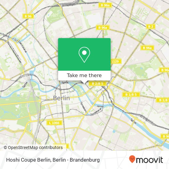 Карта Hoshi Coupe Berlin, Garnisonkirchplatz 2