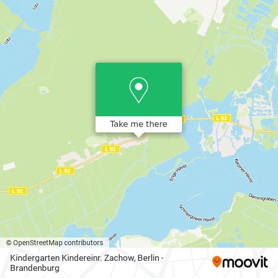Kindergarten Kindereinr. Zachow map