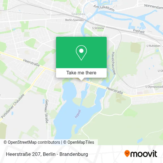 Heerstraße 207 map