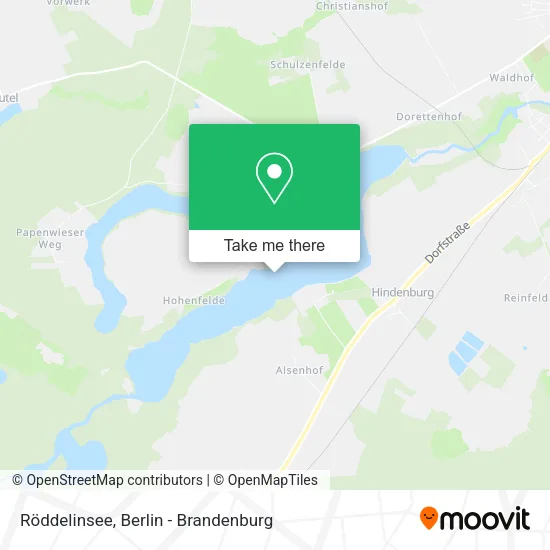 Карта Röddelinsee
