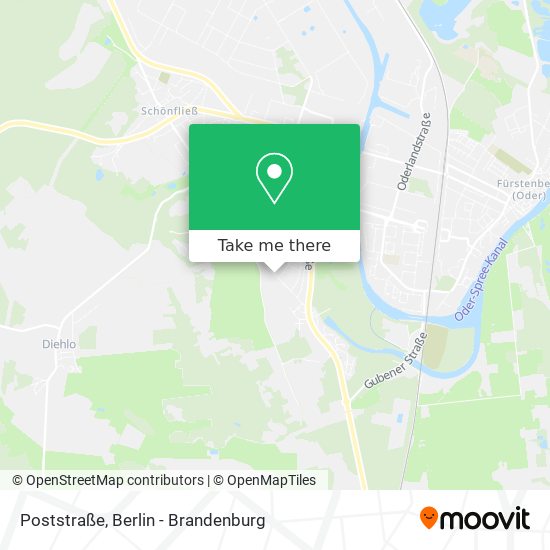Poststraße map