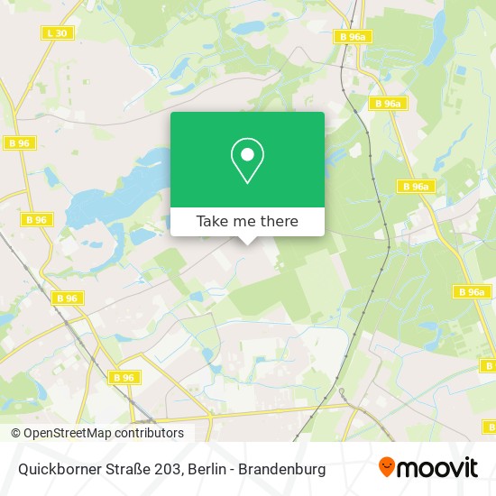 Карта Quickborner Straße 203