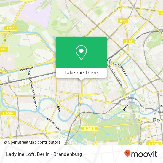 Ladyline Loft, Stromstraße 39 map