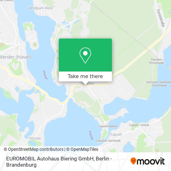 EUROMOBIL Autohaus Biering GmbH map