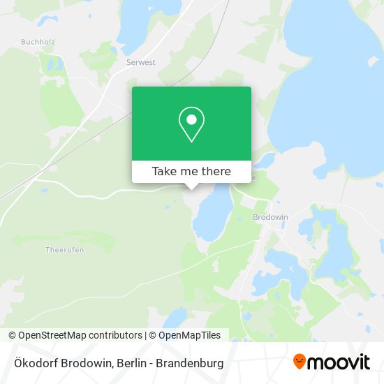 Ökodorf Brodowin map