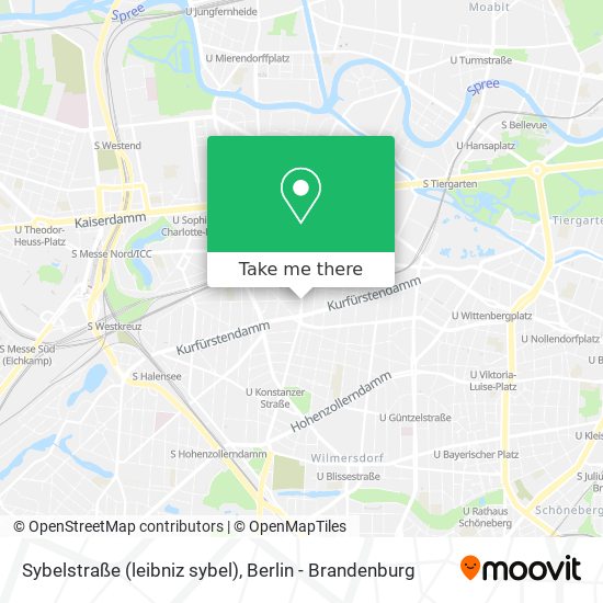 Sybelstraße (leibniz sybel) map